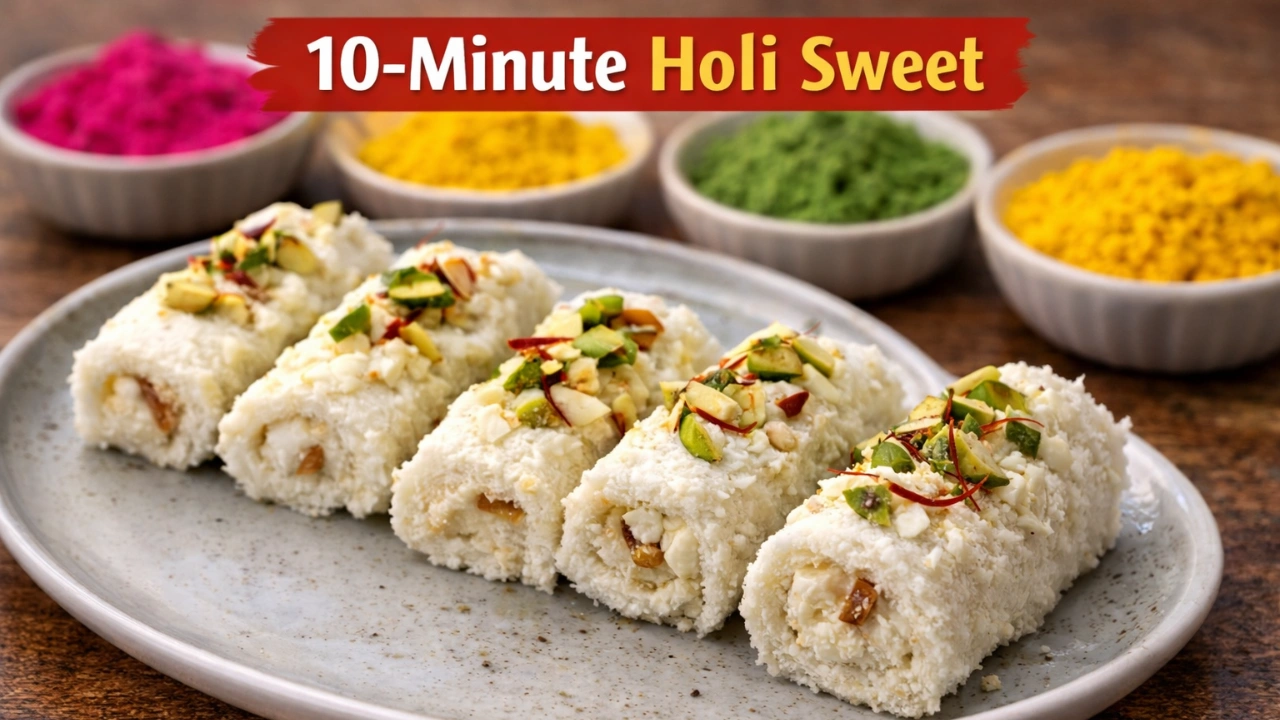 Bread Malai Roll Recipe