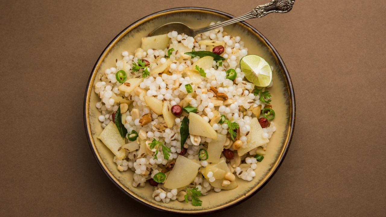 Non-sticky Sabudana Khichdi for Shivaratri