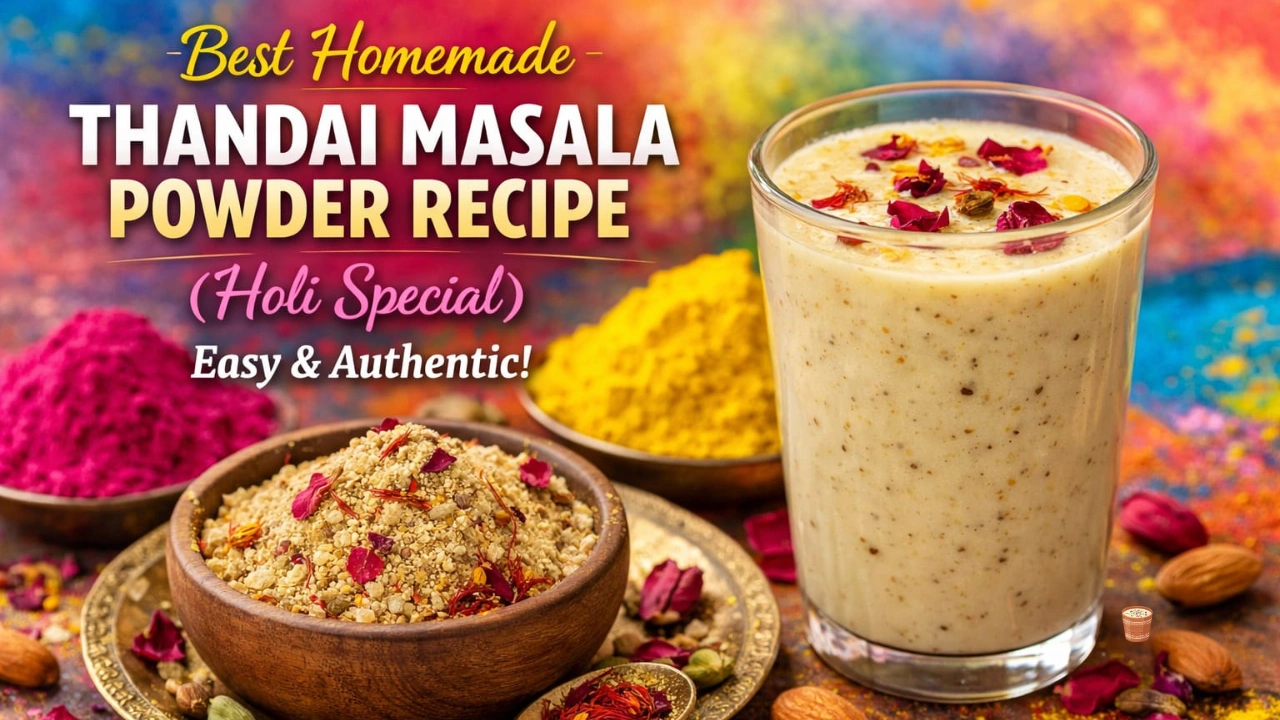 Thandai Masala Recipe