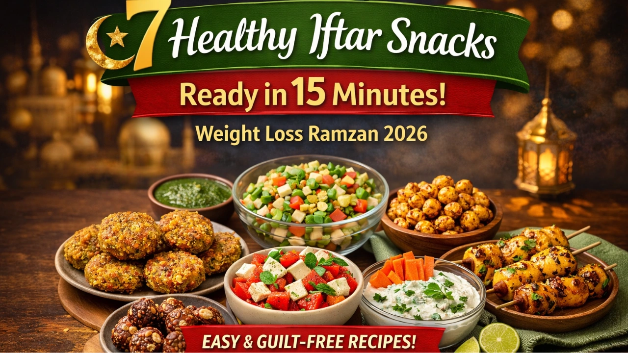 15 Minute Iftar Snacks