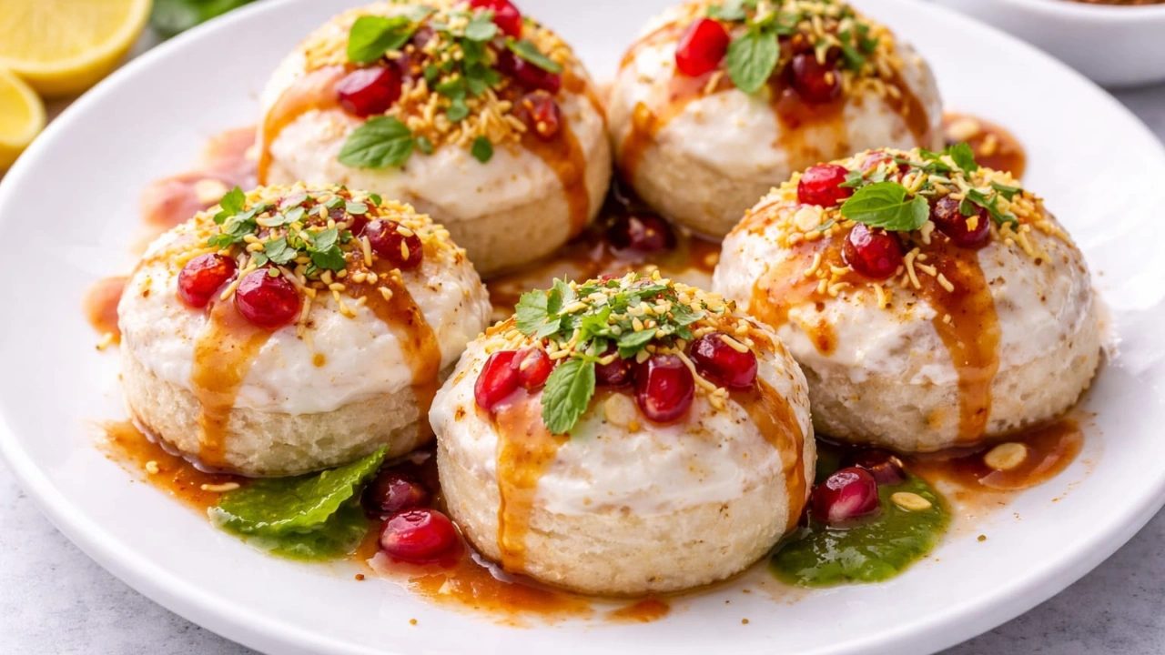 Creamy Bread Dahi Vada