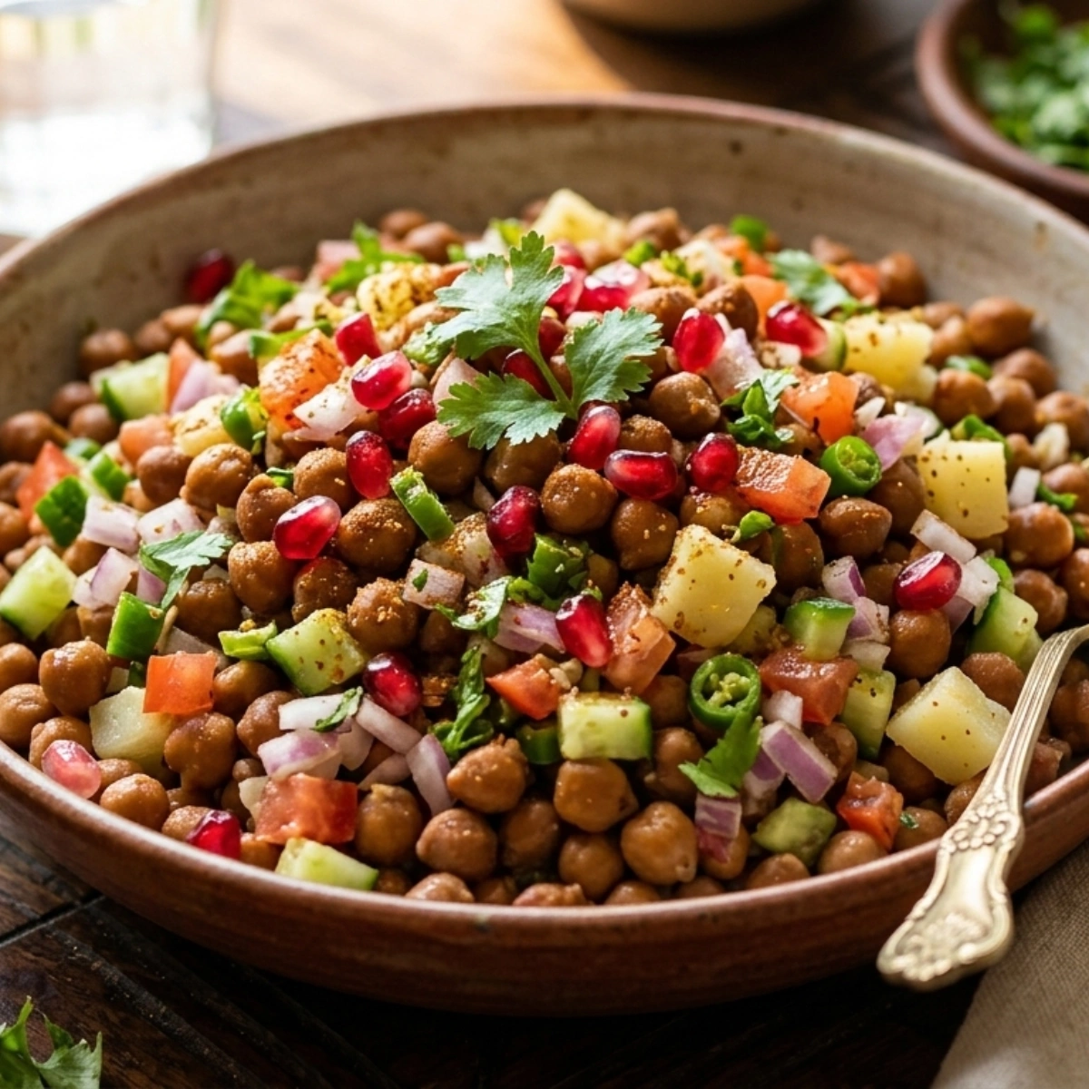 Healthy Chana Chaat Recipe