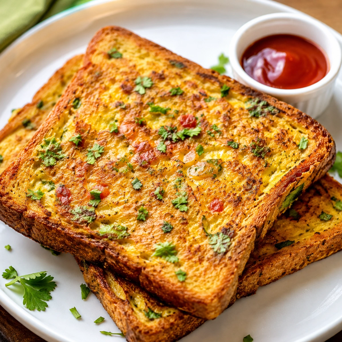 Besan Bread Toast