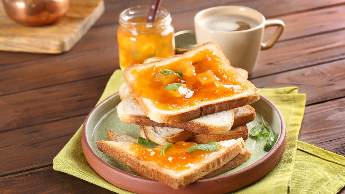 sweet toast recipe with mango