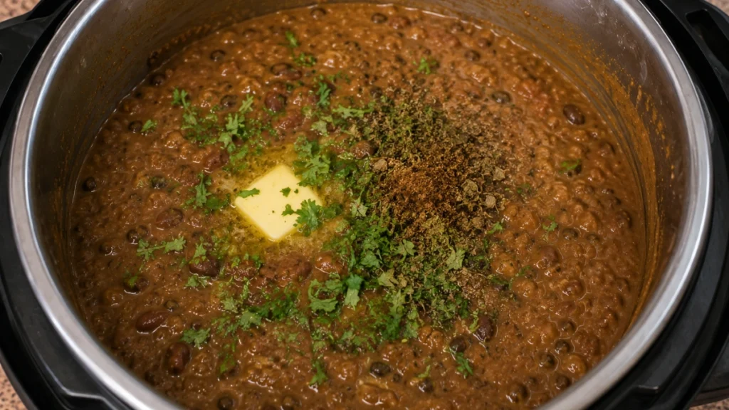 dal makhani instant pot recipe